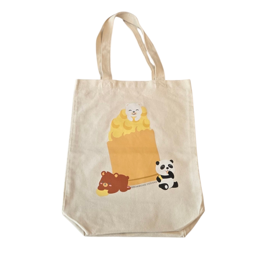 2 for $10 Cute Animal Print Tote Bag